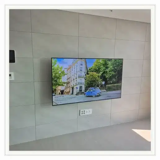 현대뜨레비앙 TV 거치대·설치 조건 참고 이미지 1